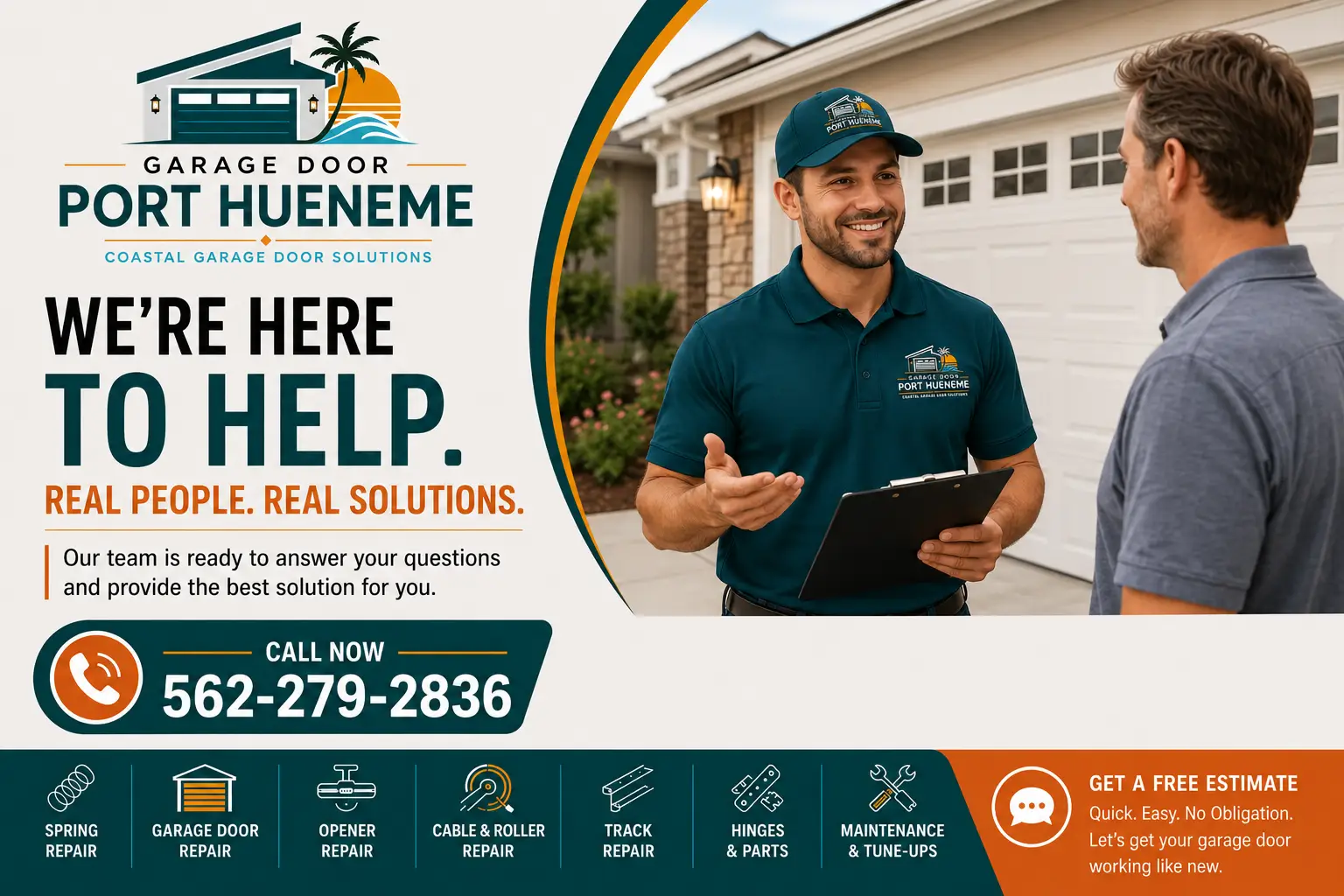 Garage Door Port Hueneme 