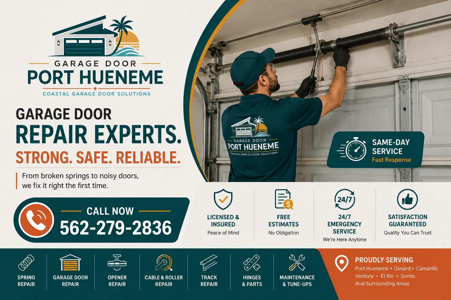 Garage Door Port Hueneme 